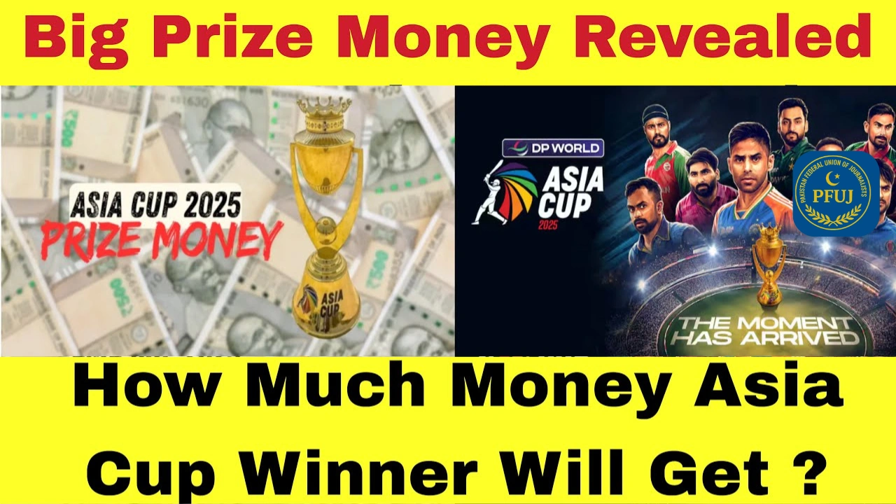 Asia Cup 2025 Prize Money Revealed – Here’s What the Winners Will Take Home