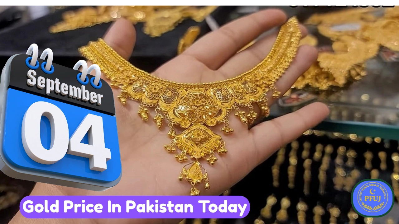 Gold Rate in Pakistan Today – 4 September 2025 Latest Prices