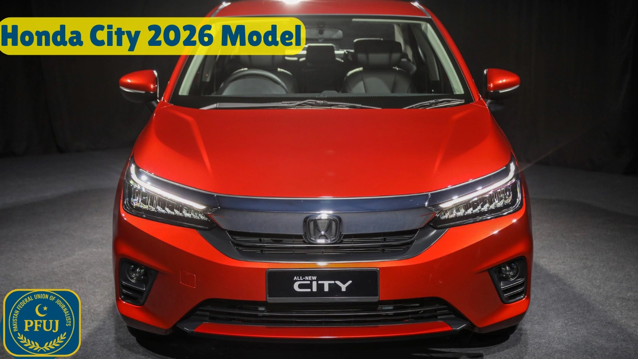 New Honda City 2026 Launched in Pakistan – Price, Colors, and Key Upgrades